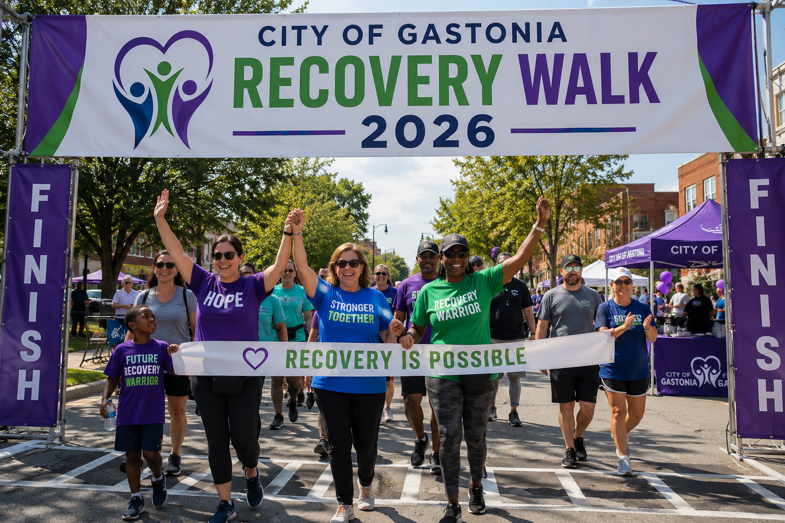 Gaston Recovery Walk home page hero image